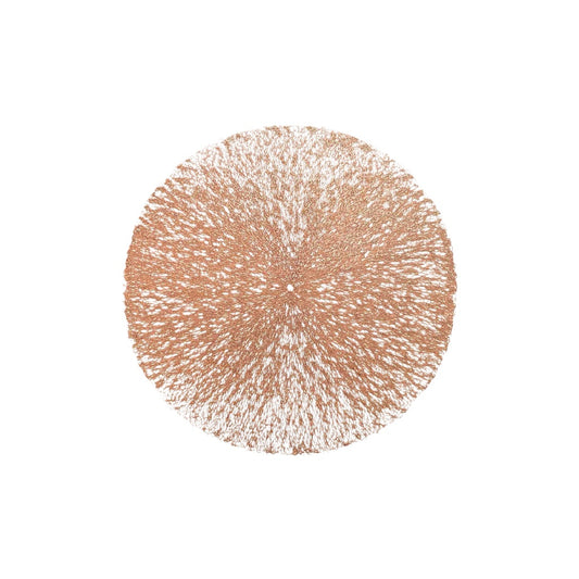 Salvamanteles redondo metálico decorativo